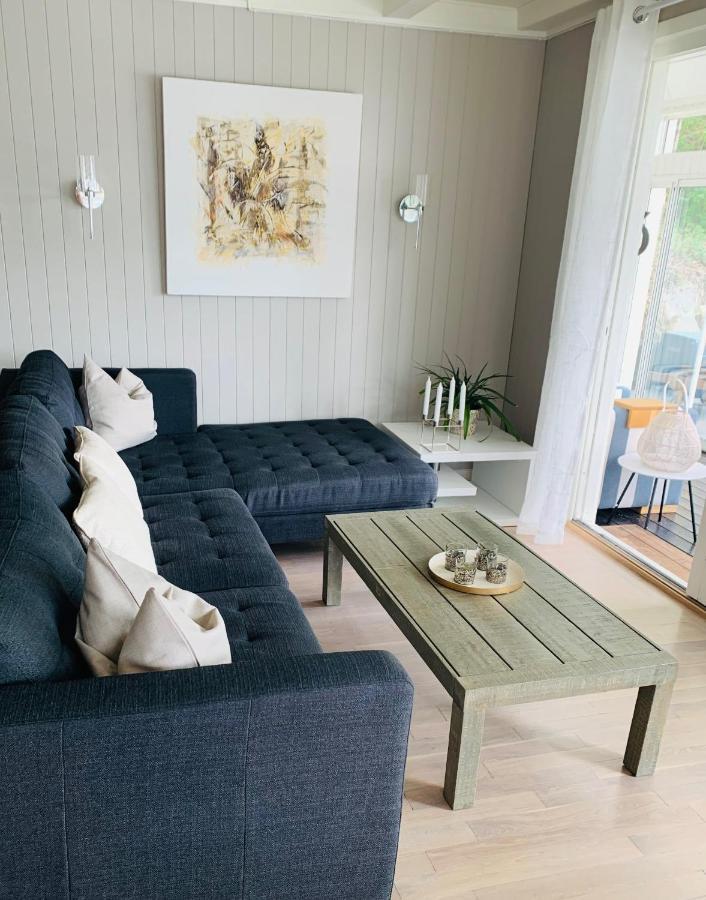 Renovated Sea Facing Cottage On The Eidanger Fjord พอร์ชกรุนน์ ภายนอก รูปภาพ